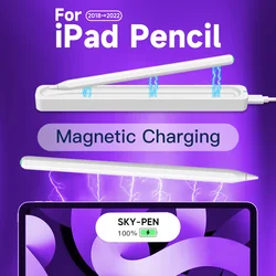 For Apple Pencil With Wireless Charging Magnetic Charge For iPad Pencil Palm Rejection Pen Accessories Air 5 Pro 11 12.9 Stylus