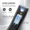 Sejoy 6006 Electric Body Hair Trimmer Hair Clipper for Men Women Men Ball Trimmer for Groin Pubic Replaceable Blade 3