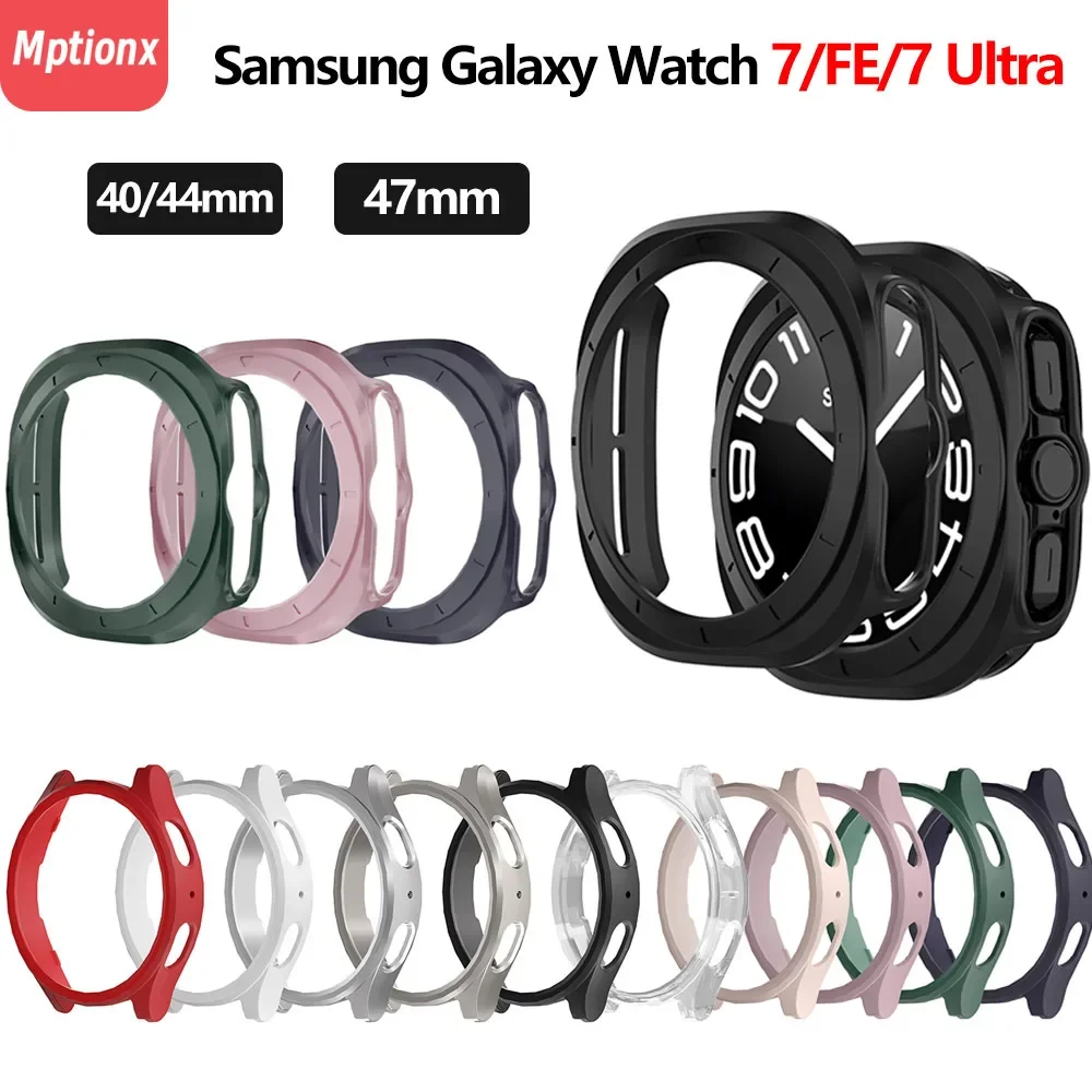 Ultimate PC Matte Protective Case - All-Around Hard Bumper Shell for Samsung Galaxy Watch Accessories