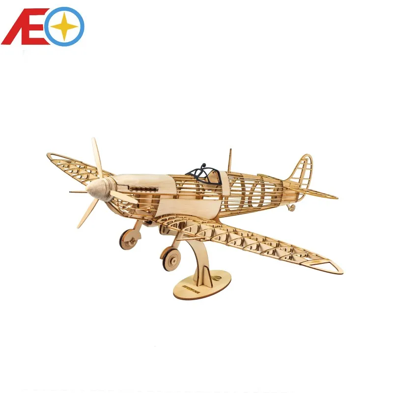 

Новинка 1:25 статическая модель истребителя из крупитфайера, деревянные игрушки «сделай сам», 3D пазл, рождественский подарок, модель самолета
