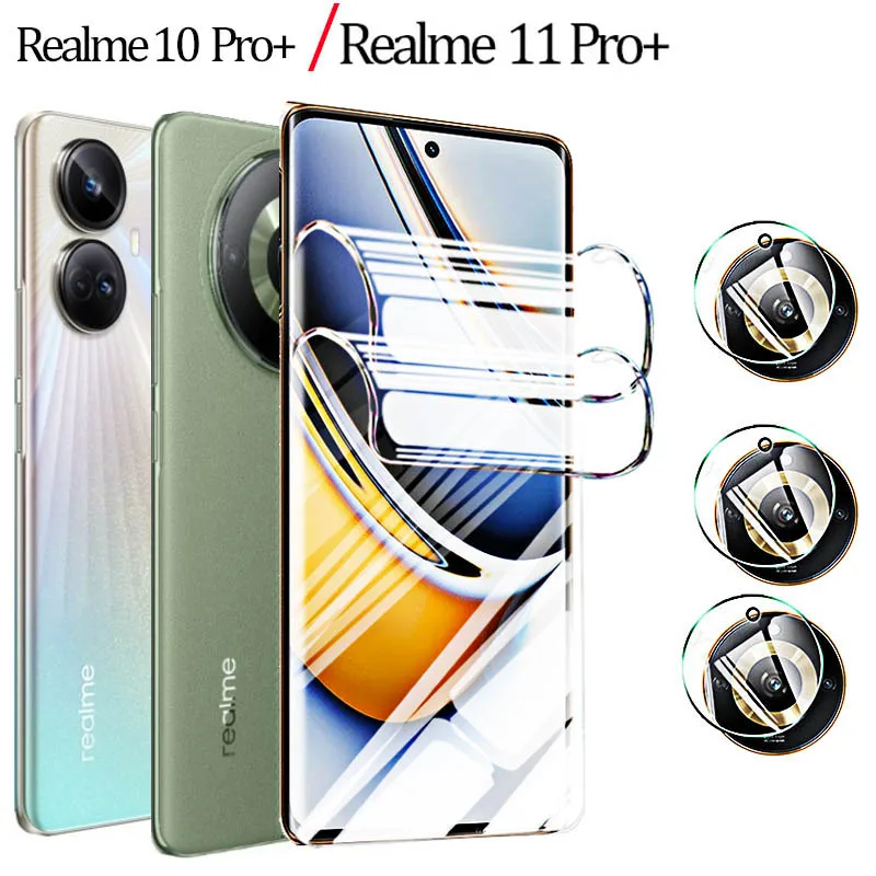 Idrogel Pellicola Realme 10 Pro Plus 5G Hydrogel Screen Protector Per Realme 11 Pro Plus Pellicola Idrogel Realme 11 Pro Plus Soft Glass Realmi 10 Pro