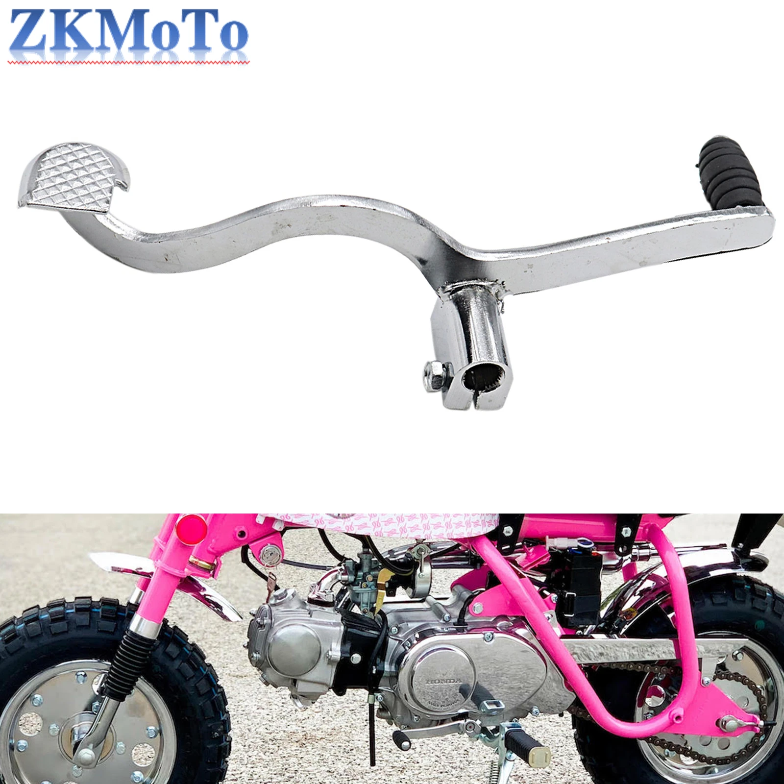 MotorcycleGearShiftLeverDoublePedalShifterForHondaMonkeyMini