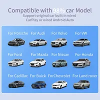 M10 2in1 Wireless CarPlay Adapter For OEM Wired CarPlay or OEM Wired Android Auto Plug&Play Bluetooth Smart CarPlay - Image 6