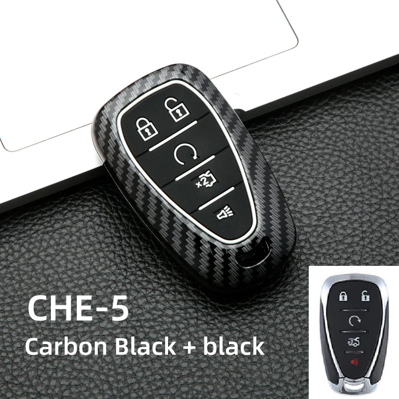 Carbon Fiber Car Key Case Key Cover