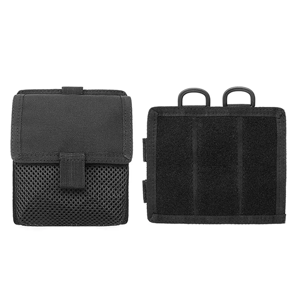 Molle 파우치 벨트 허리 팩 캠핑 러닝 사냥 액세서리를위한 후크 루프가있는 작은 전화 포켓 EDC 도구 가방