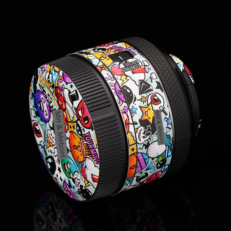 For Canon RF 50mm F1.8 STM Decal Skin Camera Lens Sticker Vinyl Wrap Anti-Scratch Film Protector Coat RF50 RF50mm 50 1.8 F/1.8 4