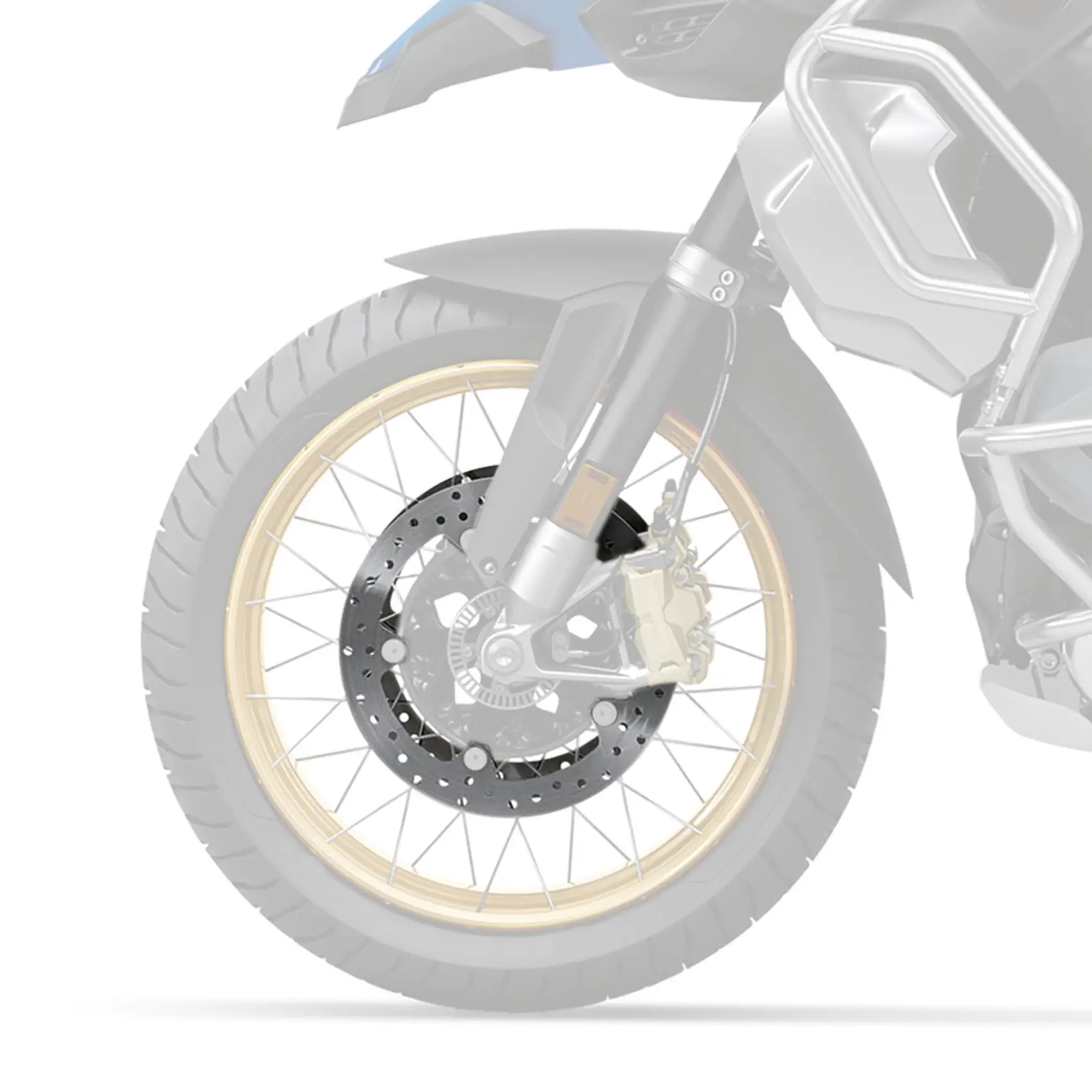 フロントリアブレーキディスク オートバイ 319 ミリメートルフロント