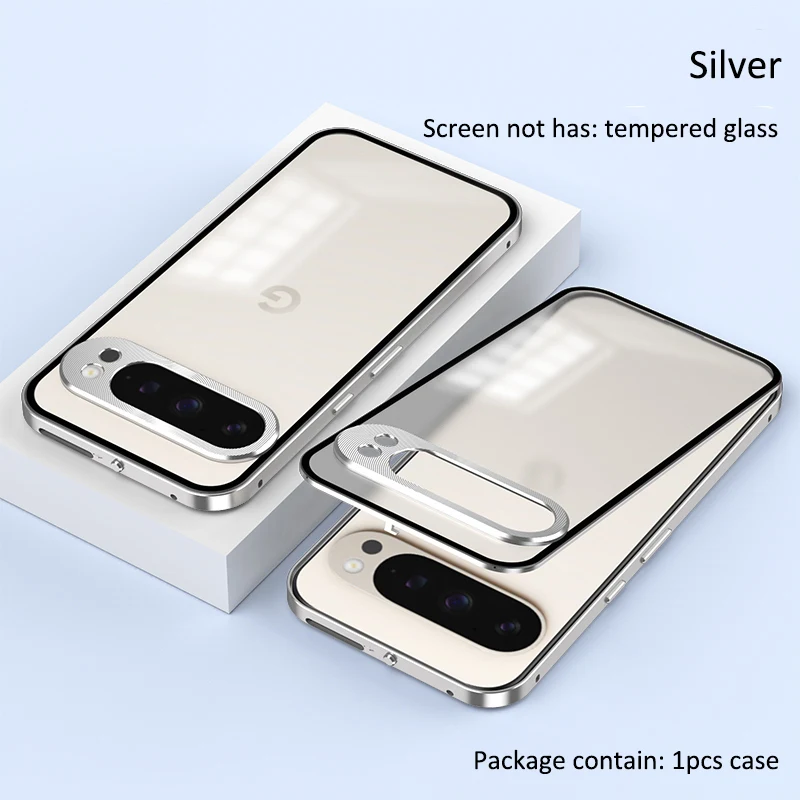 Aluminium Alloy Metal Frame Bumper with Acrylic Back Cover Case
