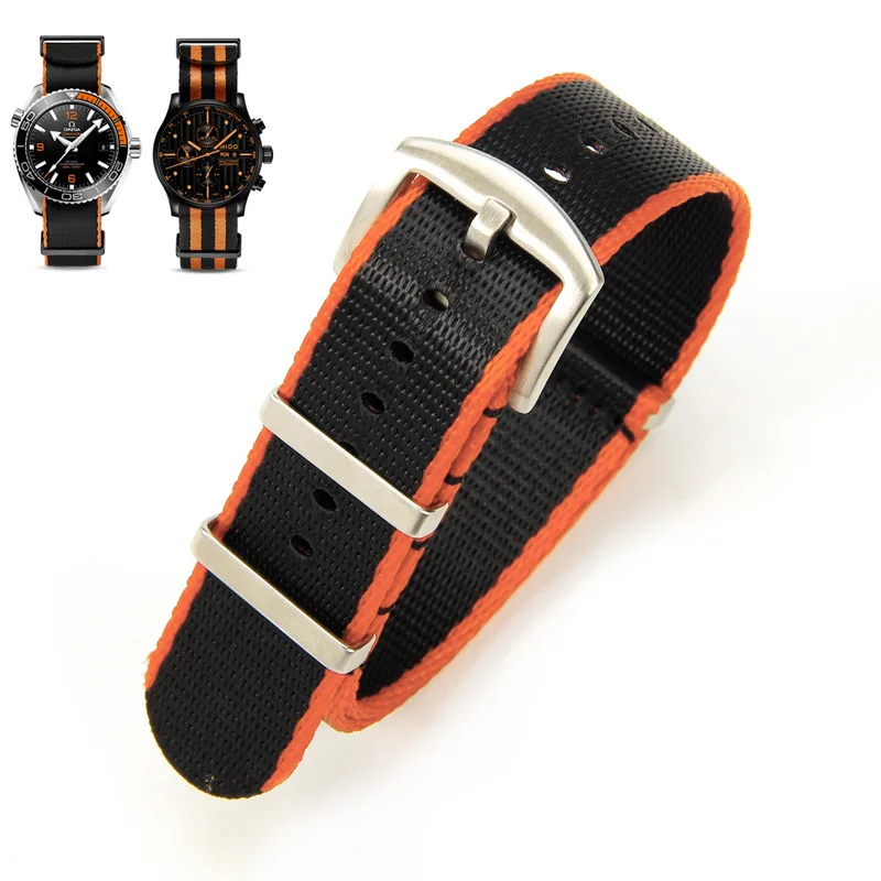 Premium Nylon NATO Strap - 20mm/22mm Army Sports Wristband