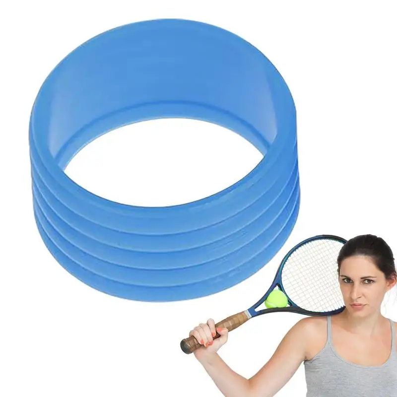 

Tennis Racket Grip Band Rubber Ring Stretchy Tennis Badminton Racket Handles Rubber Ring Tennis Racket Silicone Ring Tennis