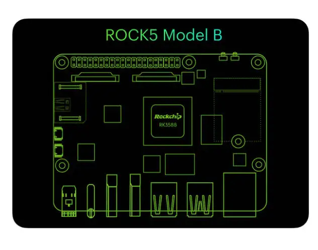 Radxa ROCK pi 5B, RK3588, ROCK 5B, V1.42 