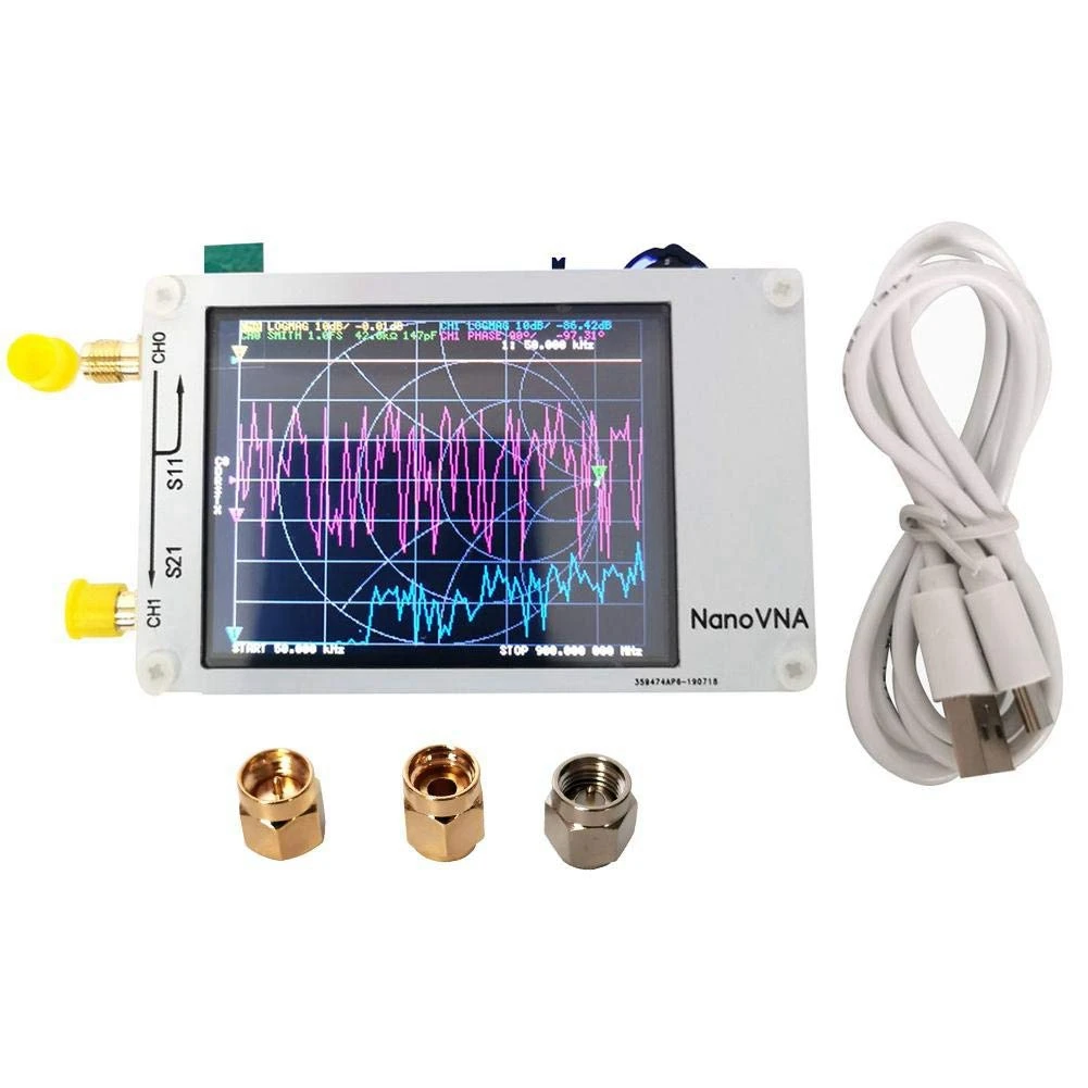 

NanoVNA Vector Network Analyzer Digital Pressing Screen Shortwave MF HF VHF UHF Antenna Analyzer Standing Wave