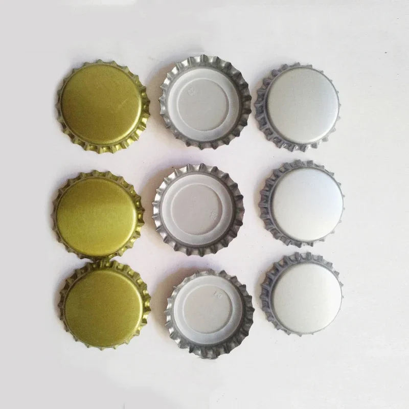 Carbonation Caps 100Pcs/Lot Beer Bottle Crown Caps Oxygen Absorbing Seal For Home Brewing