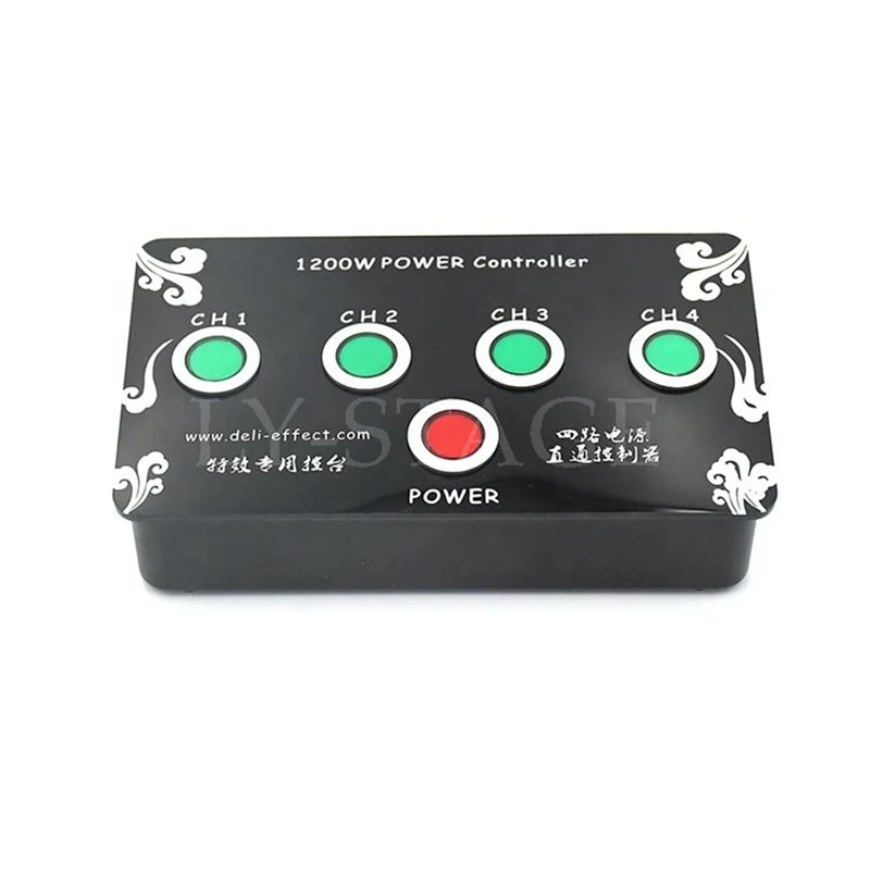 

Use Small Pyro 110V 220V 4 Way Power Controller For Stage