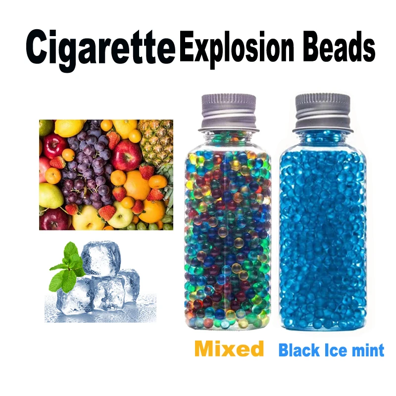 

2023 Hot Sale Cigarette Explosion Beads Handy Simple Push Machine Menthol Fruit flavour Cigarette Explosion Pops Cigarette Gift