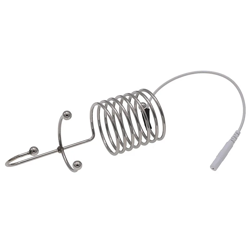 Cock Rings Time Delay Medical Themed Toys BDSM Electric Shock Penis Ring Urethral Catheter Sound Sex Toys For Men Masturbation