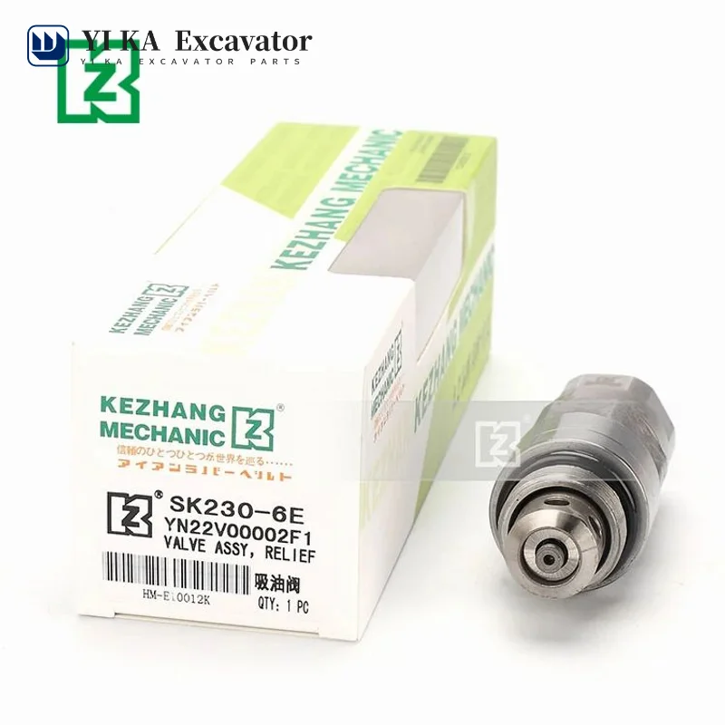 

For Kobelco Liugong Action Valve Negative Auxiliary Gun LG922 925 920 SK230-6E 200-5/6 Control Oil Suction Valve