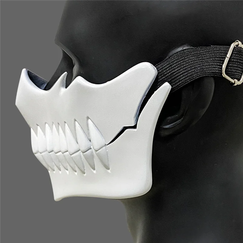 New Version Anime Bleach Hollow HALIBEL Cosplay Mask Hollow HALIBEL Fans Halloween Prop Masks