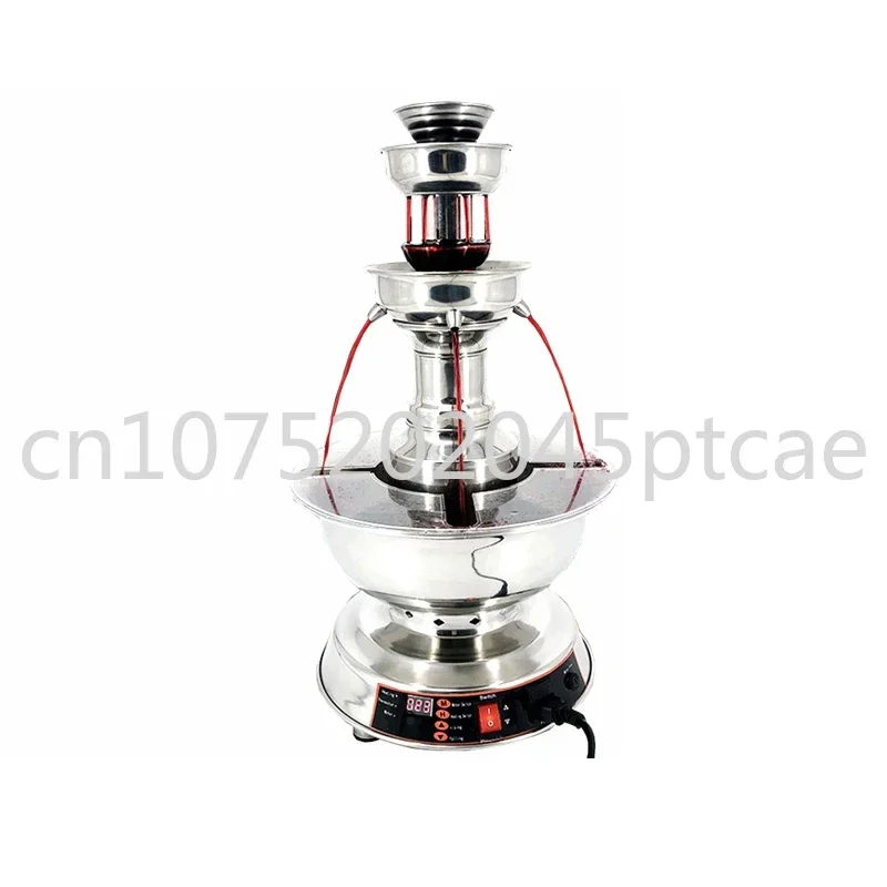 

Electric Red Wine Fountain Machine 110V 220V Fruit Juice Champagne Restaurant Wedding Birthday Party Beverage Heat Waterfall