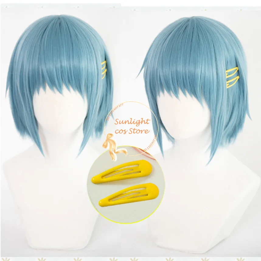 

Высококачественный мини-парик из аниме «Miki Sayaka», термостойкие волосы, аксессуар для одежды, головной убор