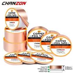 Conductive Copper Foil Tape with Double - Sided Adhesive for EMI Shielding and Stained Glass Crafting