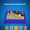 Building Puzzle Game Montessori Toy Mini Games Set Montessori Toy Mouse Blocks Creative Puzzle Family Game Kids Educational Toys 4