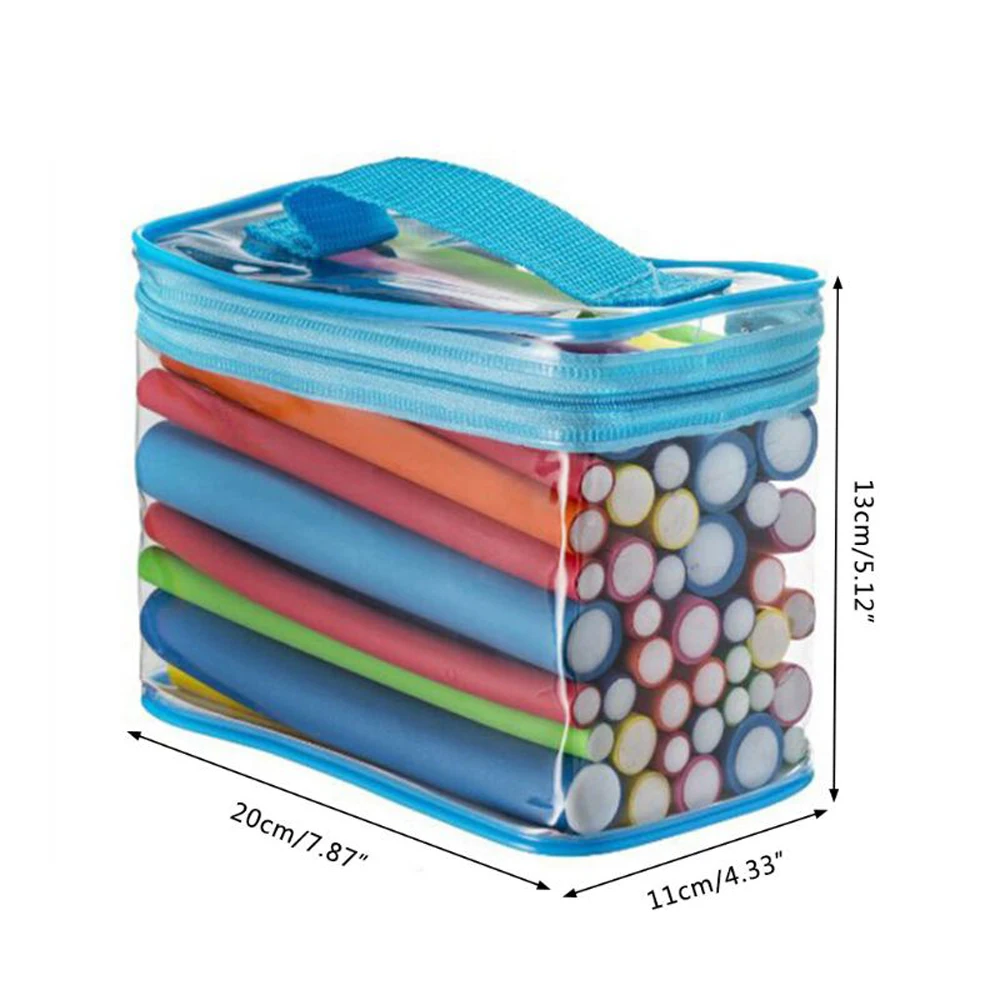 Deluxe Heatless Foam Hair Curling Kit - Soft Sponge Rollers for Effortless DIY Styling