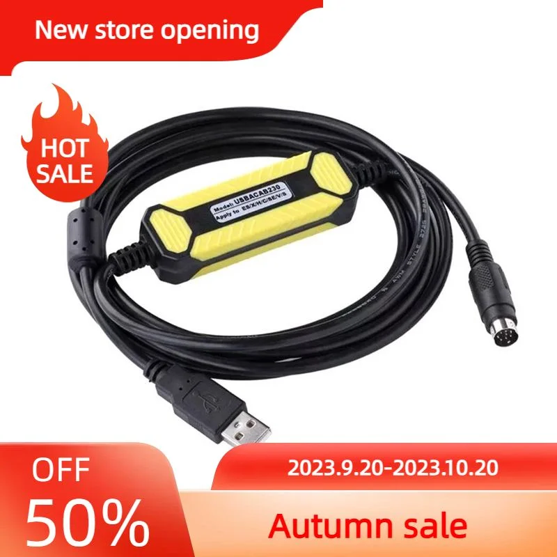 

PLC Programming Cable DVP Es EX EH EC Series Download Data Wire USBACAB230