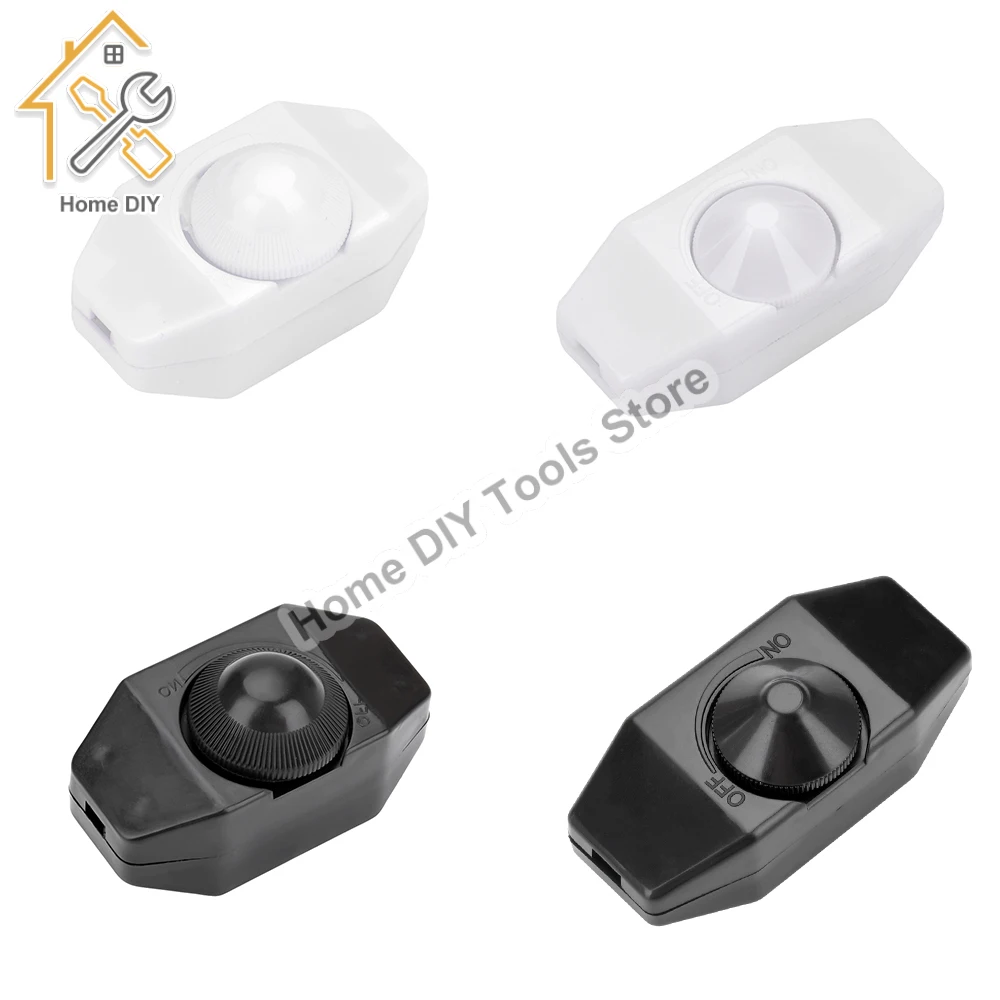 LED Dimmer Switch LED Dimmer Controller Lamp Dimmer Power Cords Dimmer Switch High Quality led dimmer switch Adjustable Controller Knob 220v Lamp Dimmer Cord Switch Plug In Table Floor Light Dimming On Off