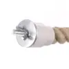 Parrot Rope Parrot Cage Toy Bird Perch Stand Bird Parrot Chewing Toy for Parakeet Conures Cockatiels Budgie Primary Color 5