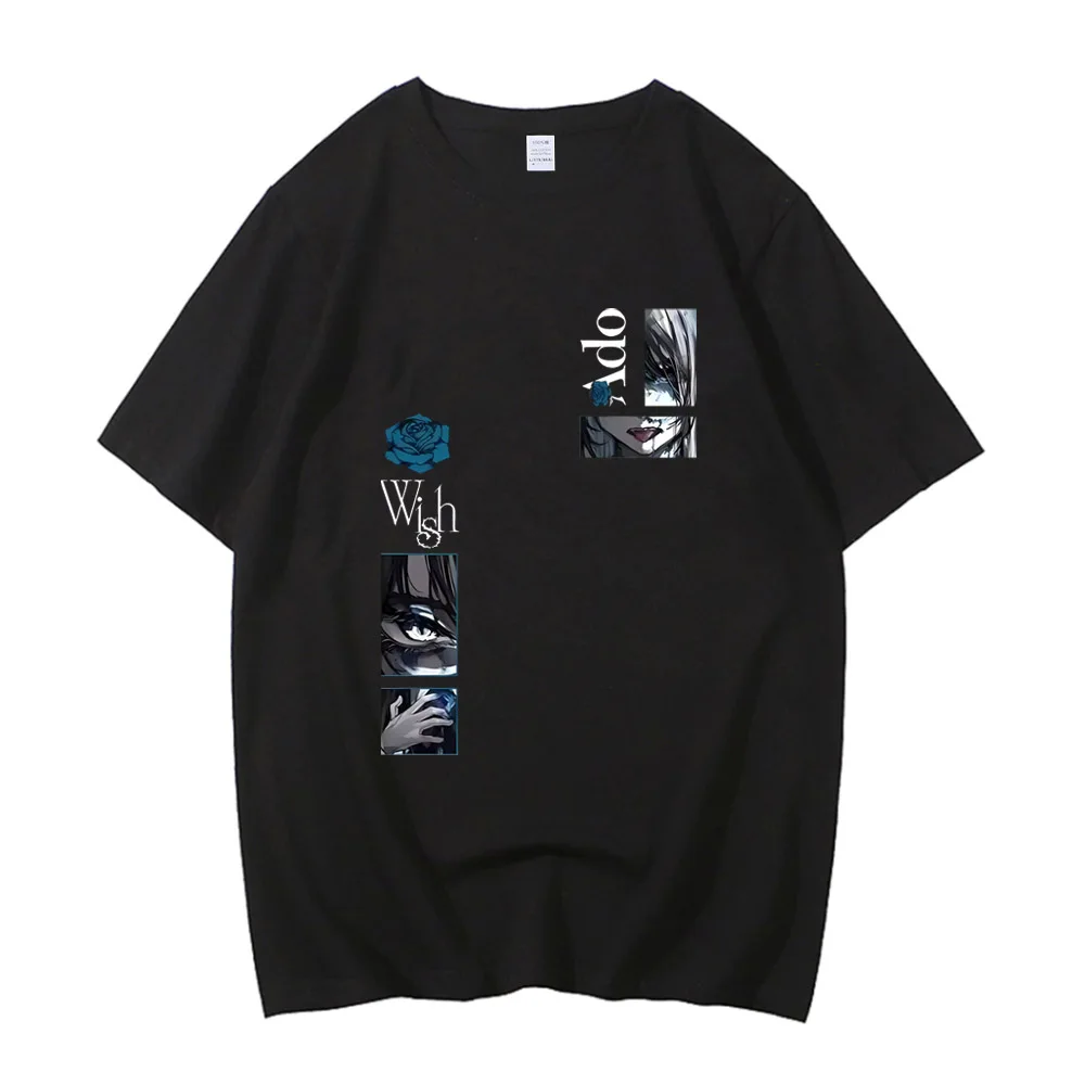 Ado「WISH」Tシャツ Sサイズ Ado Wish Tour T-shirt Japan Singer Print T-shirt 2024 Men Women