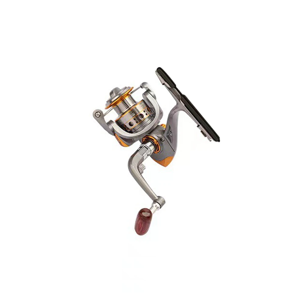 32cm Portable Sea Fishing Rod Metal Fishing Reel Set Spring Fishing Rod Set  5000G Fishing Tackle Accessories