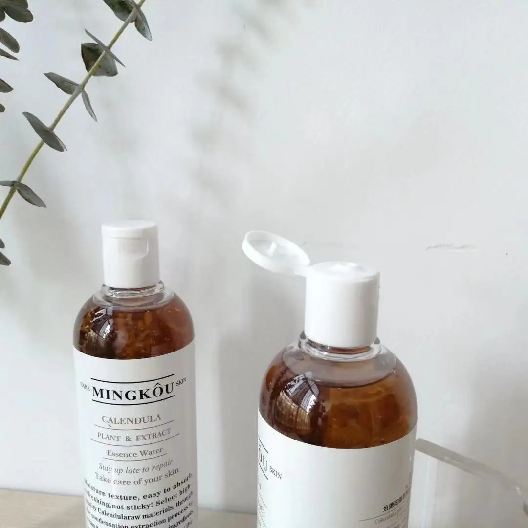 500ml Calendula Plant Extract Toner Oil Control Acne Hydrating Contractive Pore Brighten Skin Tone Improve Dullness Skin Care toner remove acne face toner