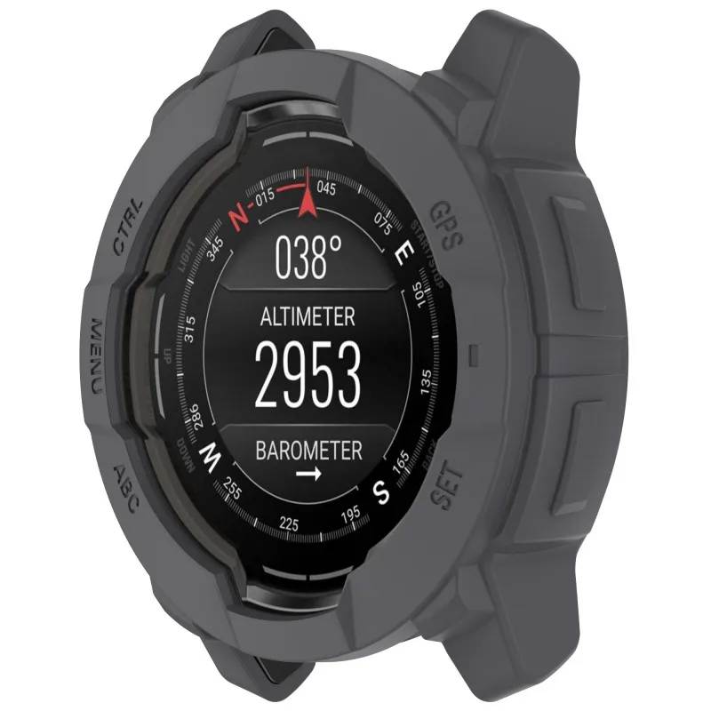 Premium Soft Silicone Smart Watch Protective Cover - Hollow Design Shell Accessory