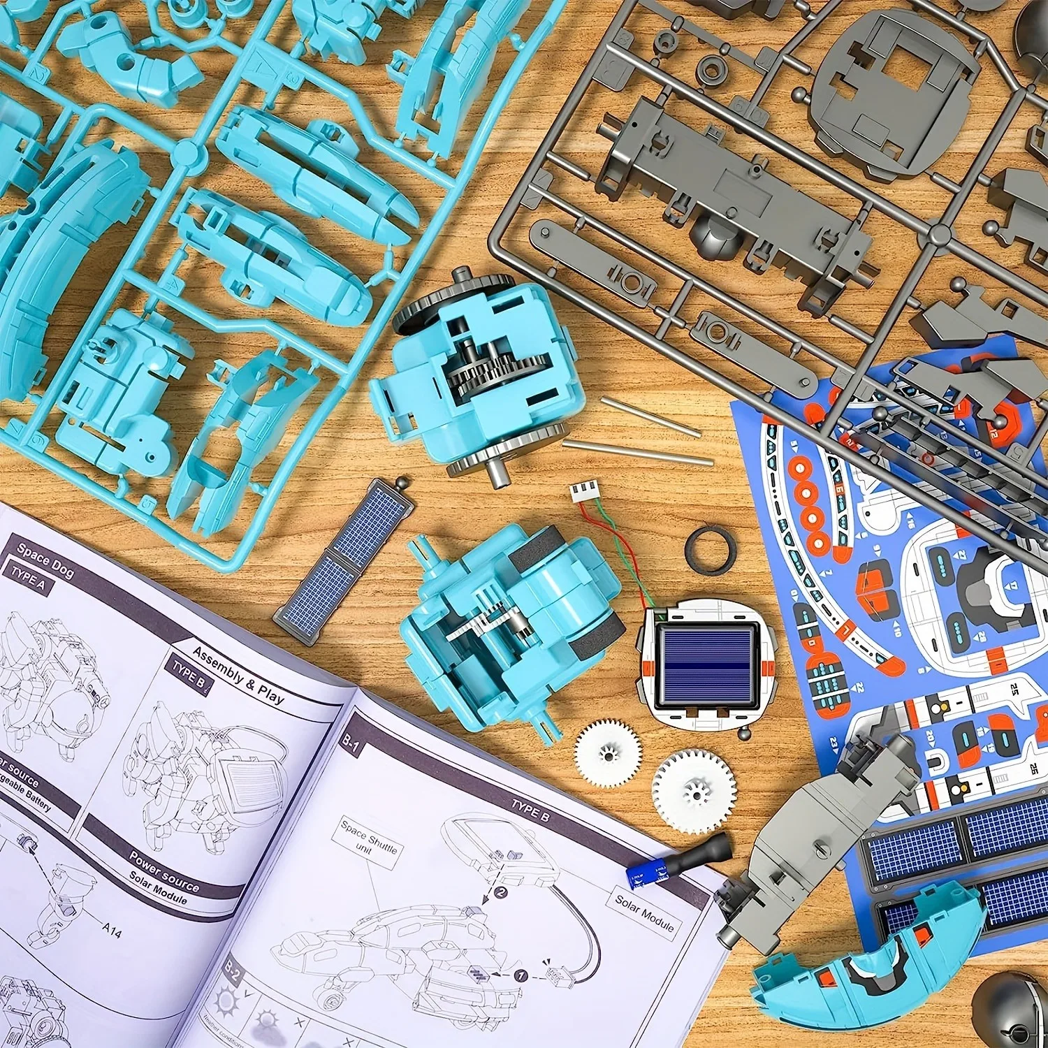 6-in-1 Solar Robot STEM Kit 5