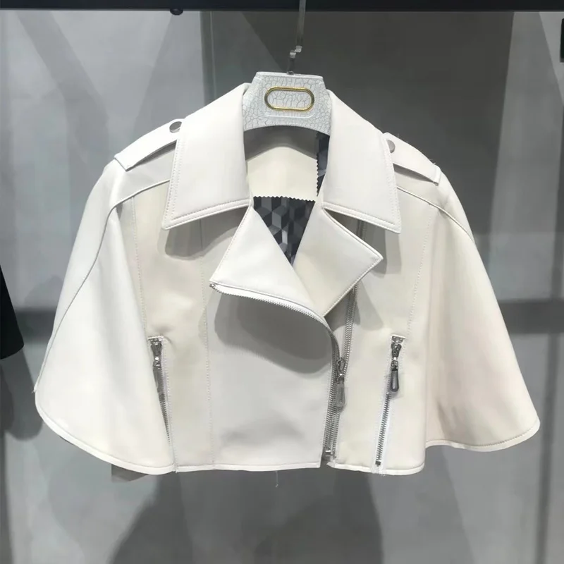 숙녀 진짜 가죽 목도리 진짜 양가죽 정상
