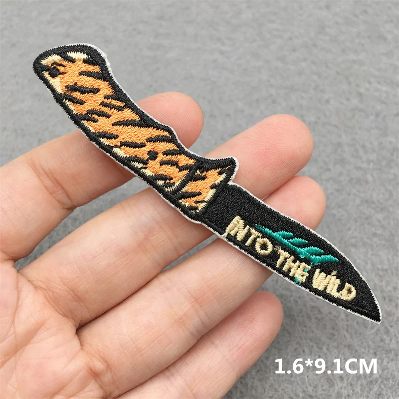 Berge bestickte Patches für Kleidung Camping Aufkleber Natur Reisen Abenteuer Eisen auf Patches DIY Kleidung Rucksack – Detail 24