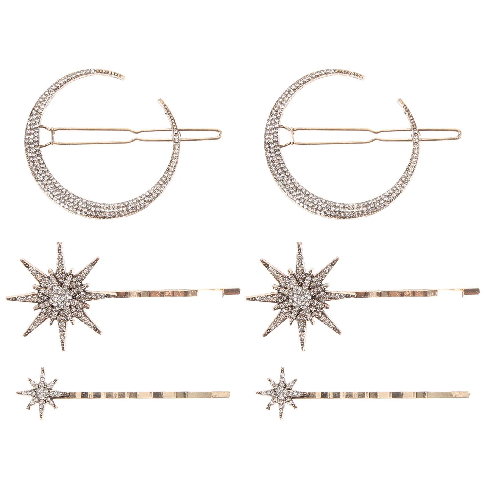 

Decorative Hair Accessories Rhinestone Hairpin Vintage Clips Hairpins Barrettes