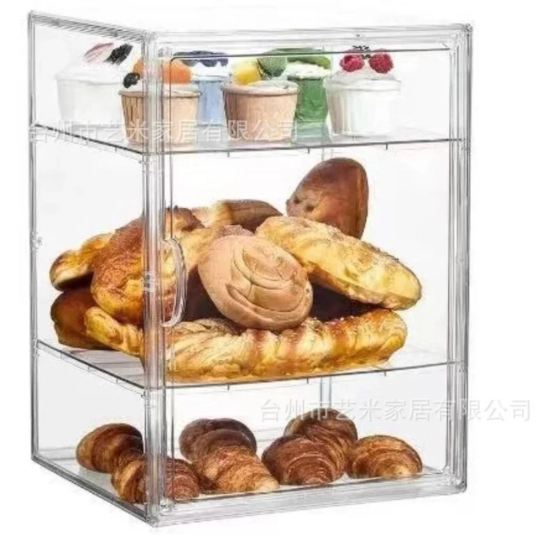 45cm 아크릴 블라인드 박스 진열 케이스 수집품 피규어 캐비닛 보관 랙 수집가용 어린이 테이블 장식 선물