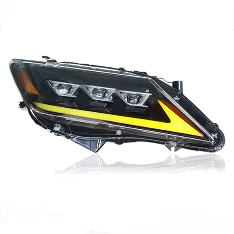 car accessories LED Head Lamp-for Toyota Camry headlights 2012-2014 Camry led headlight led drl H7 hid Q5 Bi-Xenon Lens low beam