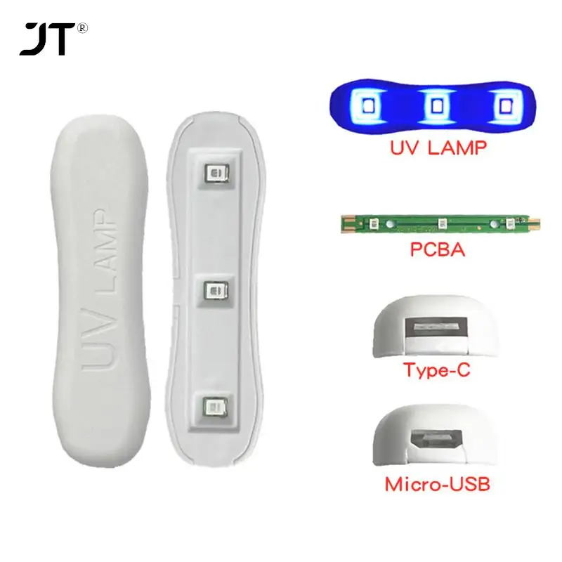 Car Glass Repair Curing Lamp Mini Resin Curing Glue UV Lamp Lighting Set Tool Car Front Windshield Glass Crack Repair Tools uv curing lamp