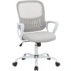 JHK Ergonomic Mesh Backrest Office Desk Chair Adjustable Height Computer Rolling Work Swivel Gaming Chairs With Wheels For Home