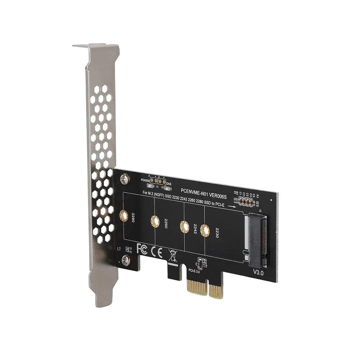M 2 pcie adapter m 2 to pci e3 0 x1 expansion card m2 ssd ngff nvme m