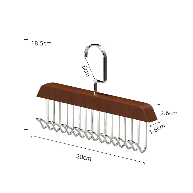 Xindojuz 8 Picchetti In Legno Massiccio Da Avvitare, 8 Cm - Ganci Da Parete In Faggio E Acciaio, Non Finiti, Da Personalizzare, Per Cappotti, Asciugamani, Chiavi, Borse