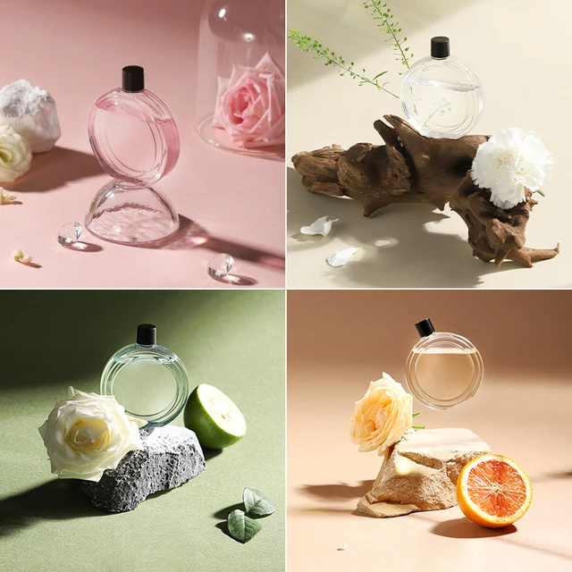 Cute Round Humidifier Aromatherapy Machine with LED Light Long-lasting Fragrance Aroma Diffuser Essential Oi Home Desktop Decor 4