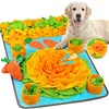 Durable Dog Snuffle Mat Puppy Sniffing Puzzle Toys Interactive Nonslip Pet Feeding Mat Portable Squeaky Slow Feeder For All Dogs 1