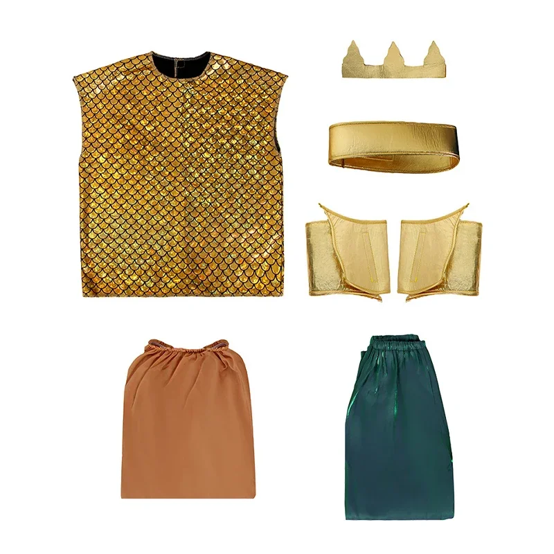 Poseidon costume details
