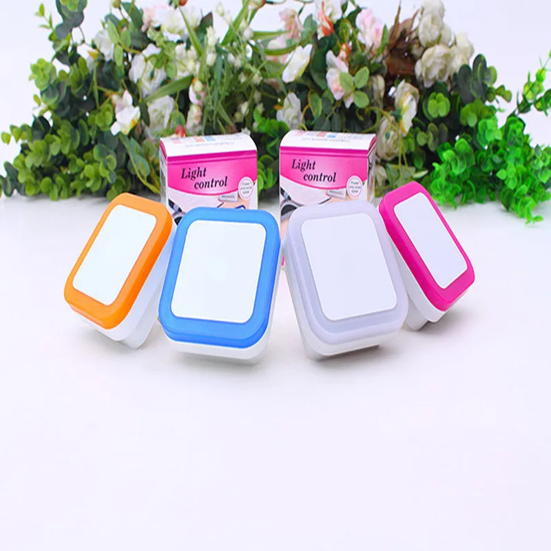 

Sensor Control LED Night Light Lamp Toilet Wall Lights Baby Bedroom Bulb Backlight Closet Cabinet Light Stairway Porch Light