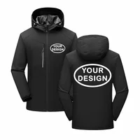 Customized LOGO Winter Jacket Waterproof Warm Thick Windbreaker Brand Design Printed Embroidery Outdoor Windproof Coat 1