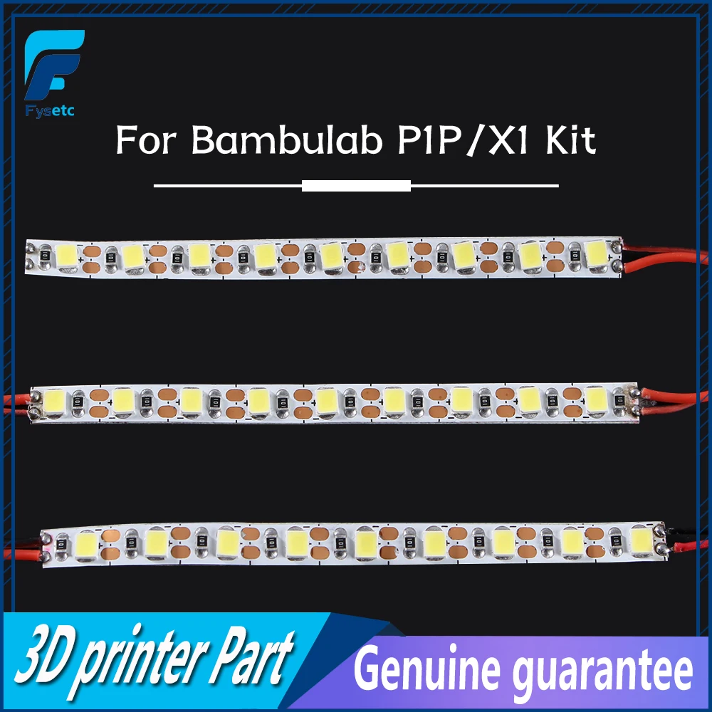 Tira de Luz Led para Laboratório de Bambu Impressora 3d Ip44 Impermeável Luz Bar Kit Lâmpada de Iluminação para Bambu P1p x1 5v